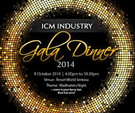 SiTF ICM Industry Gala Dinner 2014 primary image
