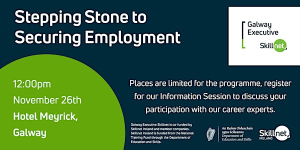 Stepping Stone to Securing Employment - Information Session