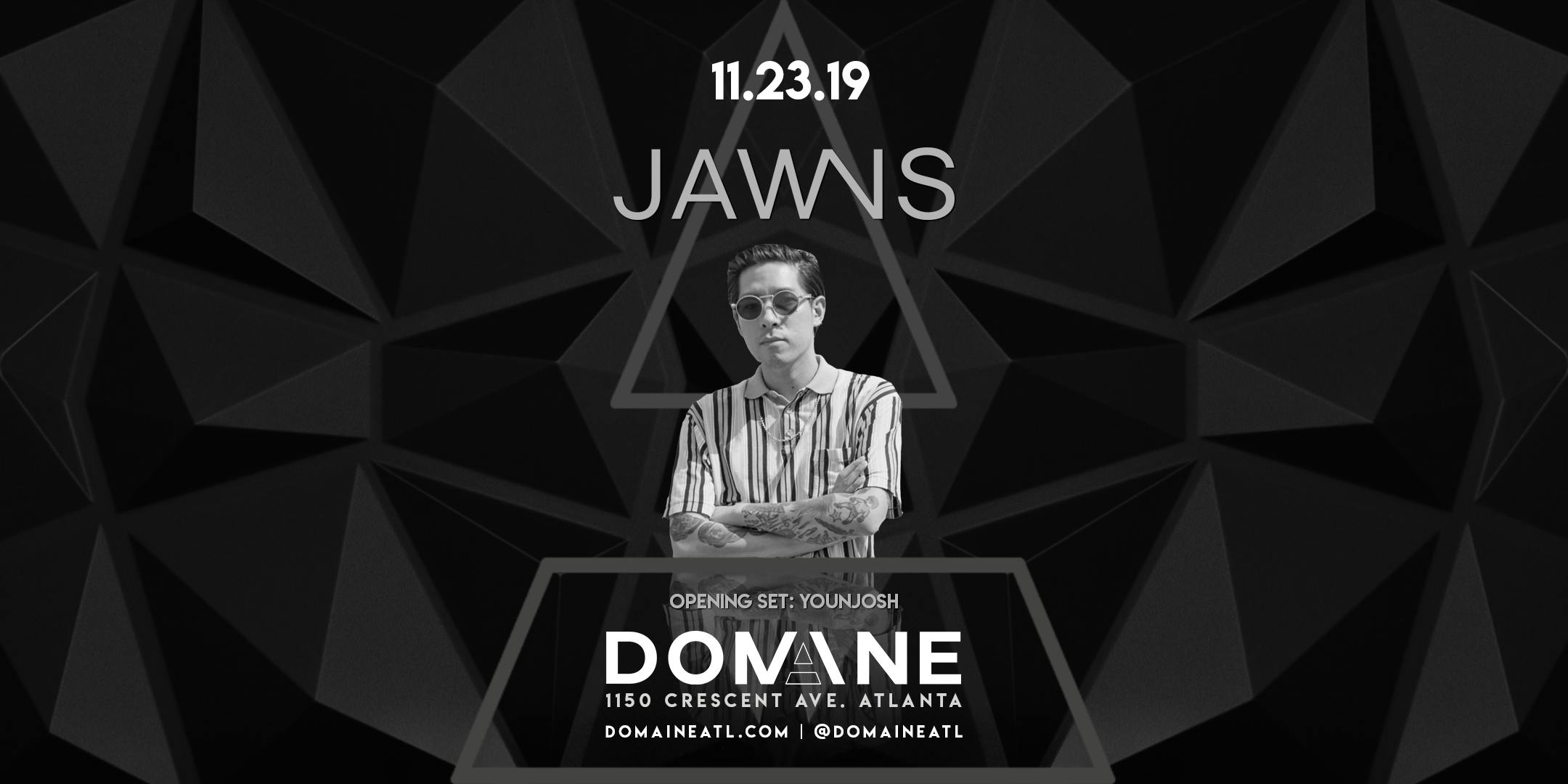 Domaine Fridays with JAWNS on Saturday 11.23.19