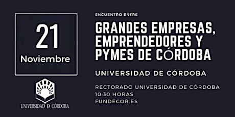 Encuentro entre Grandes Empresas, Emprendedores y PYMES de Córdoba primary image