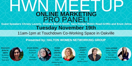 HALTON WOMEN NETWORKING - November MEETUP  primary image