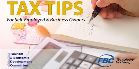 Tax Tips for Self Employed and Business Owners primary image