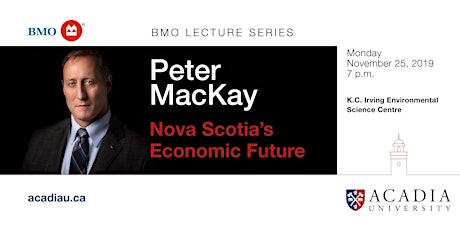 BMO Lecture Series - Peter MacKay primary image