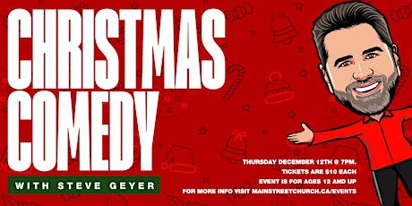 Christmas Comedy Night with Steve Geyer primary image
