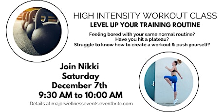 FREE HIIT Workout Class! primary image