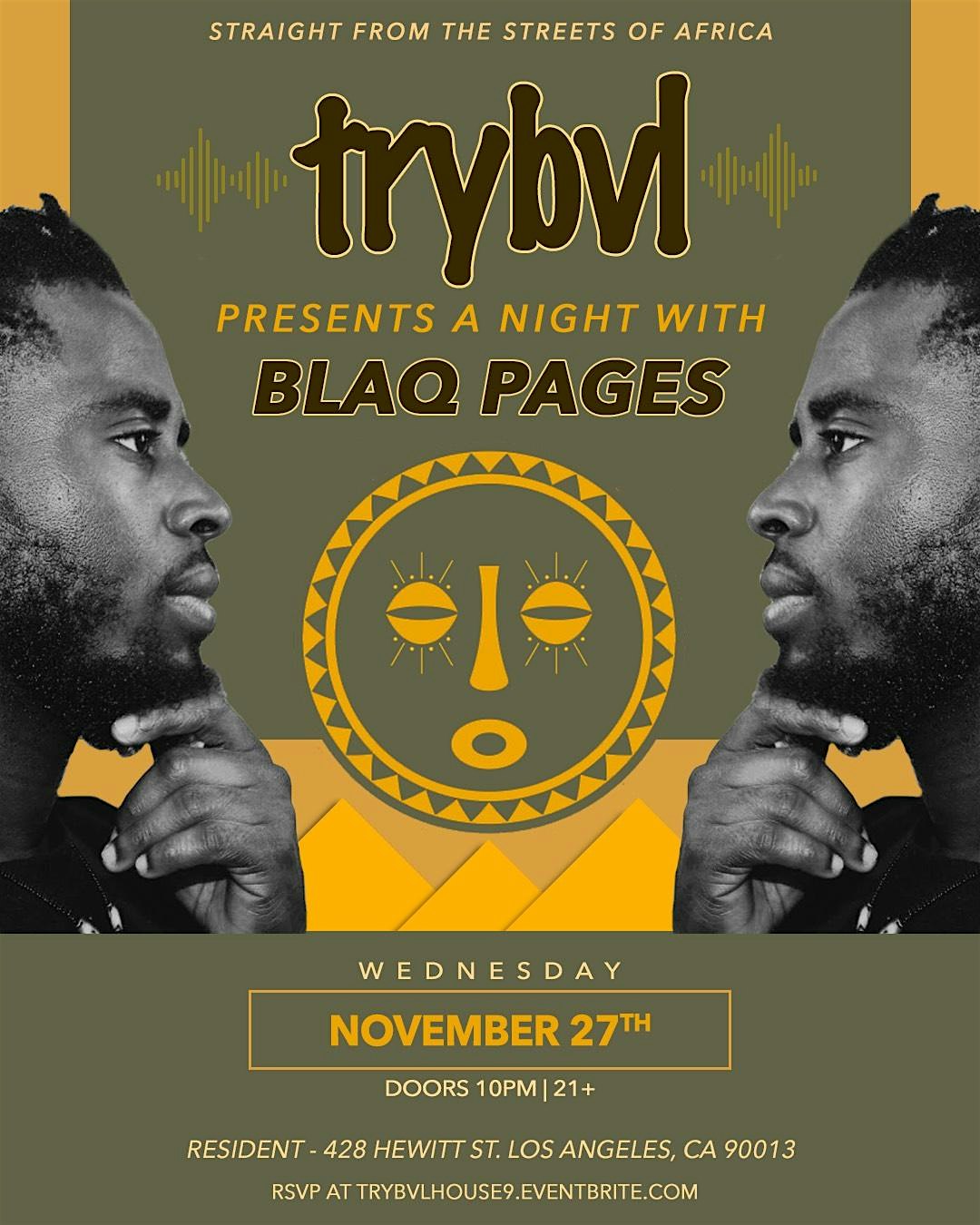 TRYBVL - Dance Africa (A Night with BLAQ PAGES)