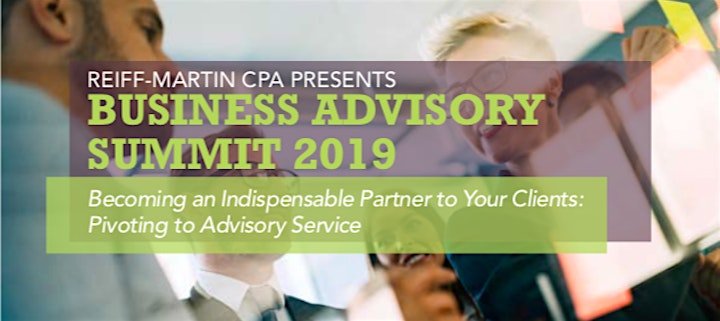 Business Advisory Summit 2019:  Pivoting to Client Advisory Services image
