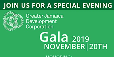 Primaire afbeelding van 2019 GALA-GREATER JAMAICA DEVELOPMENT CORPORATION