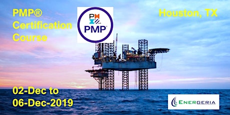 PM-13: PMP® Certification Preparation Course (Houston, 02 to 06-Dec-2019) primary image