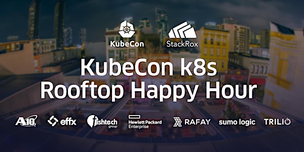 KubeCon k8s Rooftop Happy Hour