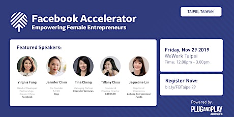 Facebook Accelerator: Women in Tech - Taipei, Taiwan
