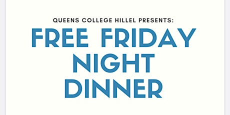 Free Friday Night Dinner 12/6/19 primary image