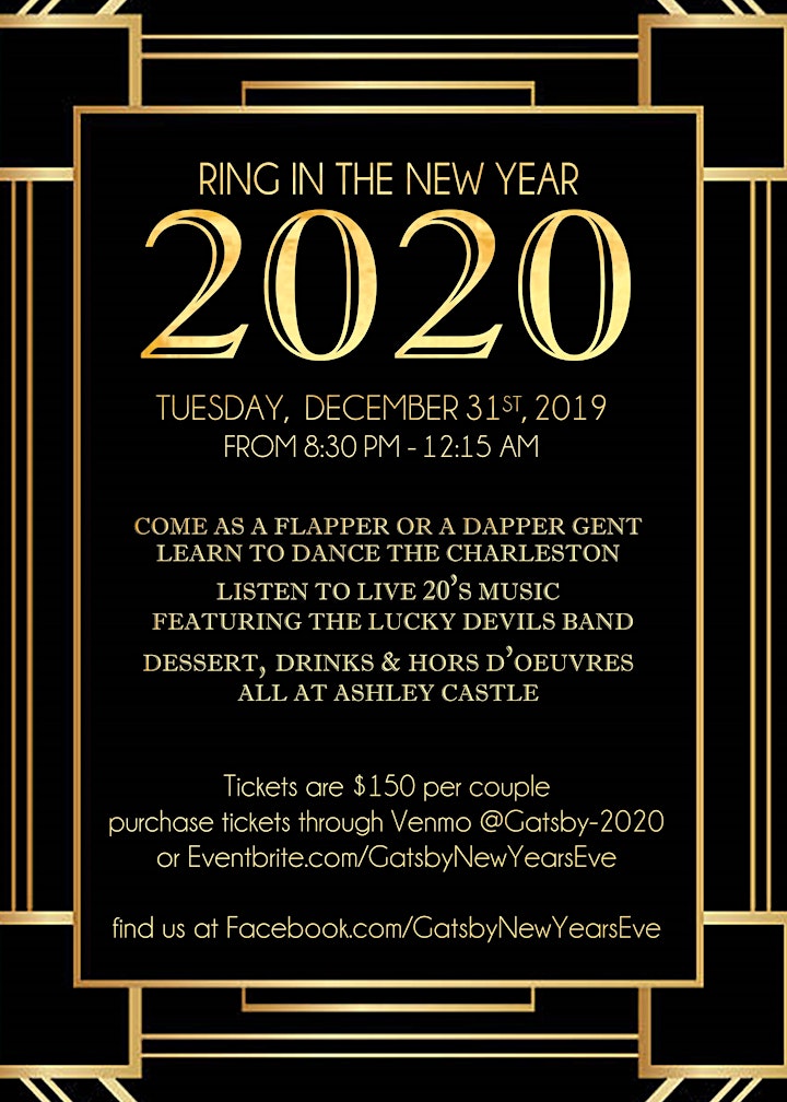 Gatsby New Year's Eve image