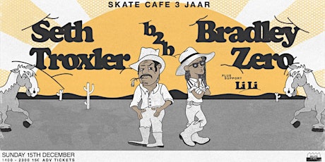 Seth Troxler, Bradley Zero & Li Li - Skatecafe 3 Jaar - Zondag
