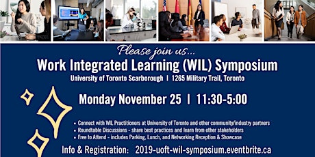 University of Toronto Work-Integrated Learning Symposium, Fall 2019 primary image