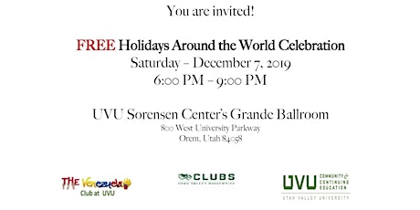 UVU Holidays Around the World primary image