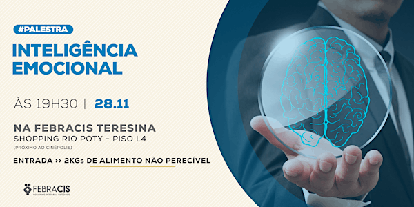 [TERESINA] PALESTRA INTELIGÊNCIA EMOCIONAL - 28/11