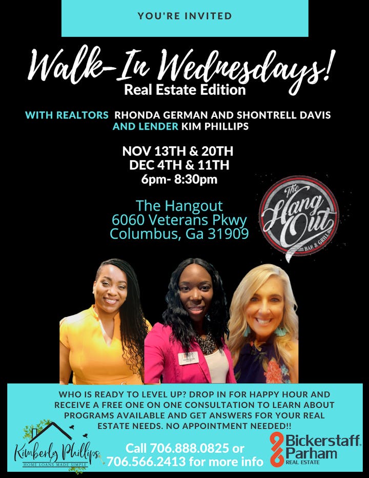 Realtors In Columbus Ga >> Walk In Wednesdays Real Estate Edition Tickets Wed Dec 4 Realtors In Columbus Ga >> Walk In Wednesdays Real Estate Edition Tickets Wed Dec 4