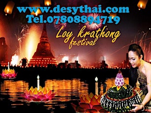 Loy Krathong Thai festival 2014 primary image