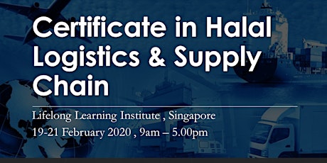 Certificate in Halal Logistics and Supply Chain primary image