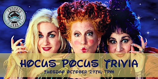 Image principale de Hocus Pocus Trivia at Crooked Crab