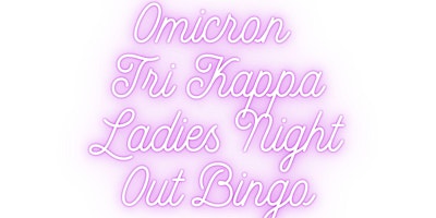 Image principale de Omicron Tri Kappa Ladies Night Out Bingo: Thursday, August 21, 2025