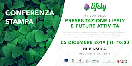 Immagine principale di PRESENTAZIONE LIFELY E FUTURE ATTIVITÀ 