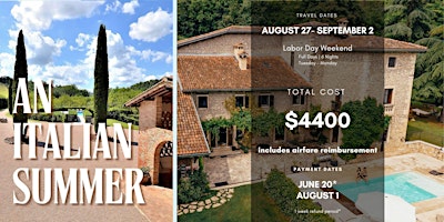 An Italian Summer: The Italian Riviera and Tuscany primary image