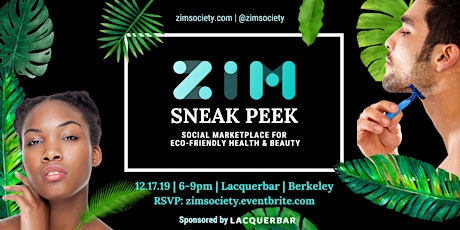 Sneak Peek: ZiM - social marketplace for eco-friendly health & beauty primary image