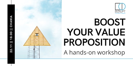 Boost your value proposition | A hands-on workshop