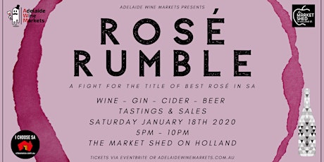 Rosé Rumble - Adelaide Wine Markets primary image
