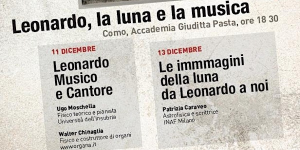 Leonardo, la Luna e la Musica - Patrizia Caraveo
