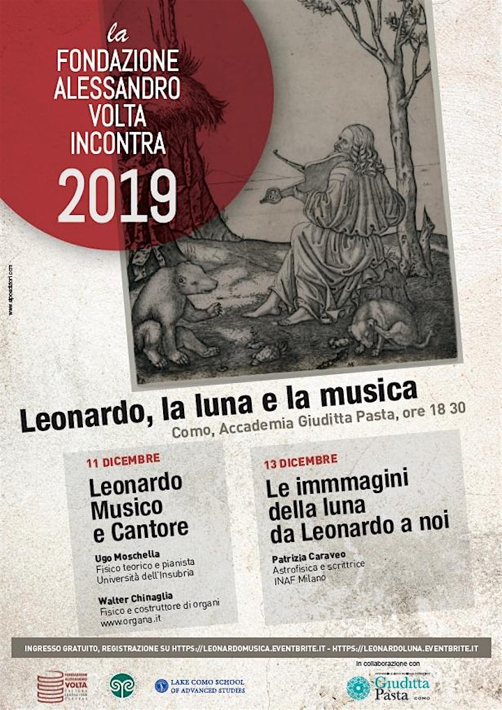 Immagine Leonardo, la Luna e la Musica - Patrizia Caraveo