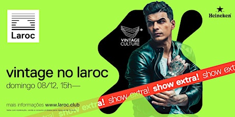 Imagem principal do evento 08/12 | Vintage no Laroc (Domingo)