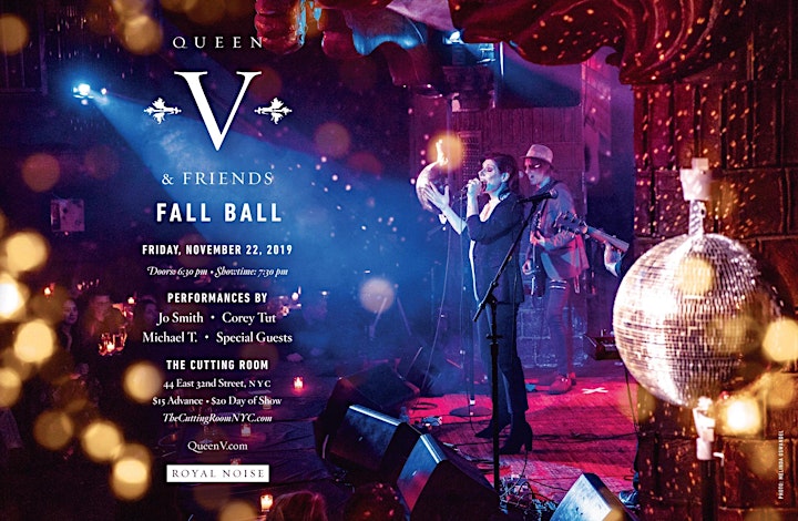 The Cutting Room Queen V S 2nd Annual Fall Ball Tickets