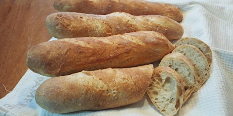 BREAD MAKING CLASS: Sourdough French Baguette primary image
