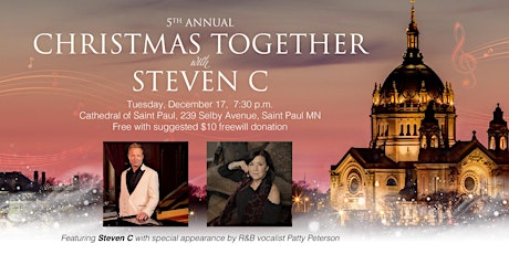 Christmas Together with Steven C and special guest Patty Peterson primary image