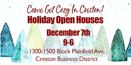Holiday Open House - Come Get Cozy in Creston ! primary image