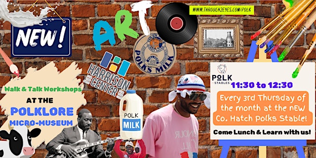 Image principale de Walk&Talk Workshops at the Polklore Micro-Museum