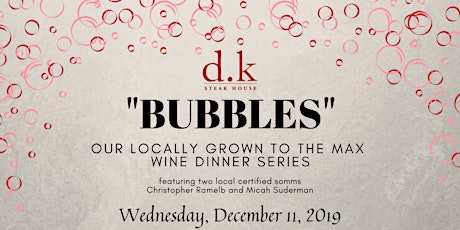 DK Steak House presents "Bubbles" primary image