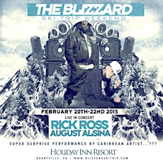 Tee ::  BLIZZARD SKI TRIP 2015 Performing Live Rick Ross and August Alsina