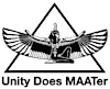 Logotipo da organização Unity Does MAATer