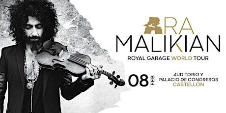 Imagen principal de Ara Malikian en Castellón - Royal Garage World Tour