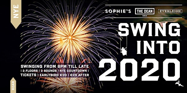 Swing into the New Year! | NYE at Sophie's at The Dean