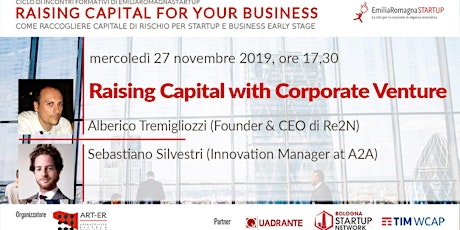 Immagine principale di Raising Capital for your Business Chap V: Raising Capital with Corporate Venture 