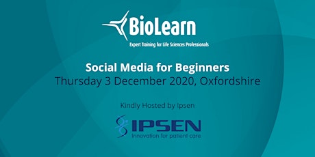 3 December 2020 - Social Media Fundamentals - Oxfordshire primary image