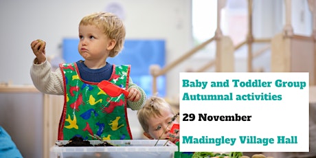 Baby and Toddler Group - Autumnal activities primary image