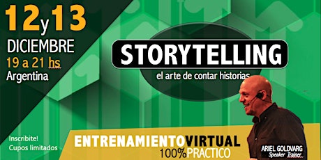 Imagen principal de Storytelling, el arte de de contar historias (Modalidad Virtual)