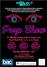 The Project [theatre] PEEP SHOW primary image