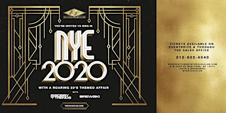 40/40 Club NYC New Years Eve 2020 Roaring 20's Bash  primary image